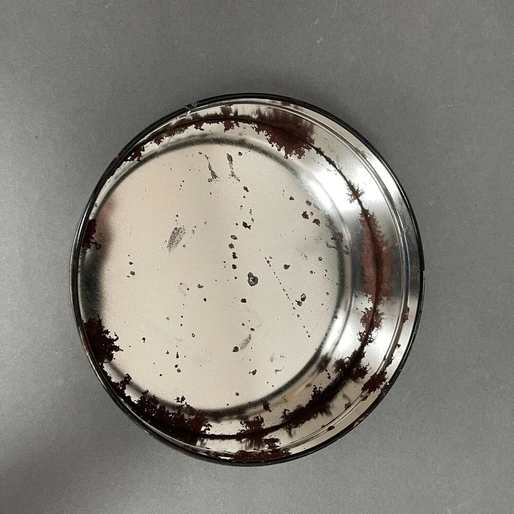 Christopher‎ Columbus 500th Anniversary Round Empty Tin Can 6 1/2